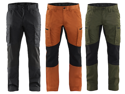 Outdoor/service trousers w/stretch, Blåkläder, Men's