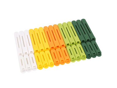 Bag clamps 30 pcs, assorted color