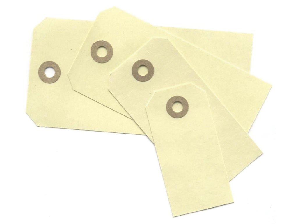 Manilla marks 50 x 100 mm 1000 pcs