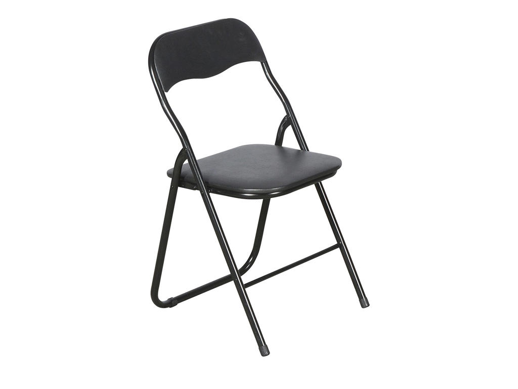 Klapstol med polstret sæde