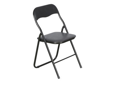 Klapstol med polstret sæde