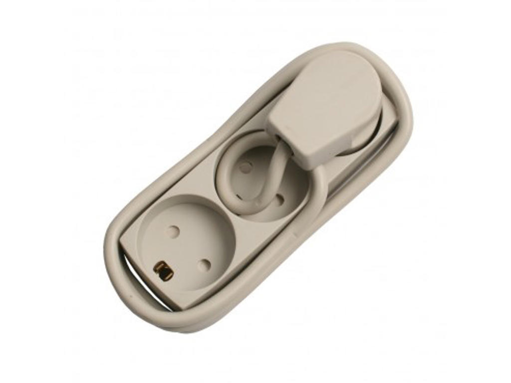 Socket with hose with earth 3 holes 1,5m