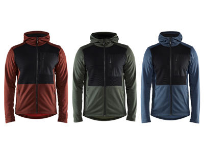 Hættetrøje m/lynlås blåkläder