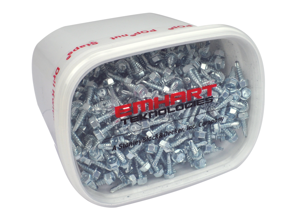Self-drilling ventilation screw with reduced drill tip, 4,2x13 mm 1000 pcs