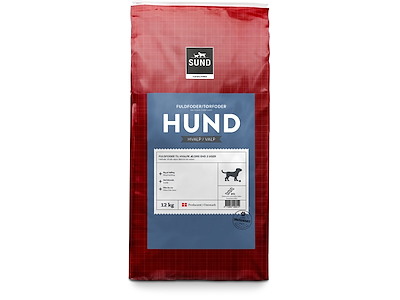 Hundefoder, sund hund hvalp 12 kg