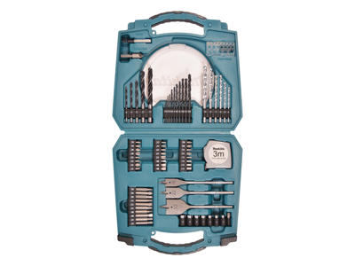 Bor- og bitssortiment, 71 dele