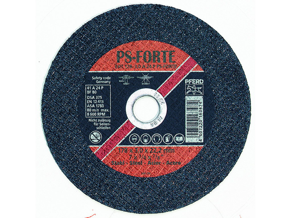 Skæreskive 125 x 2,4 mm 25 stk