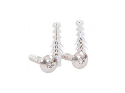 French screws with amber plugs 2 pcs.