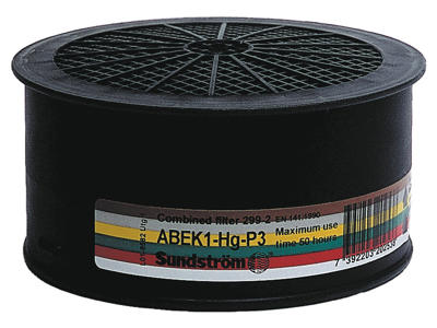 Combination filter sundstrøm SR299-2, abek1 p3 hg