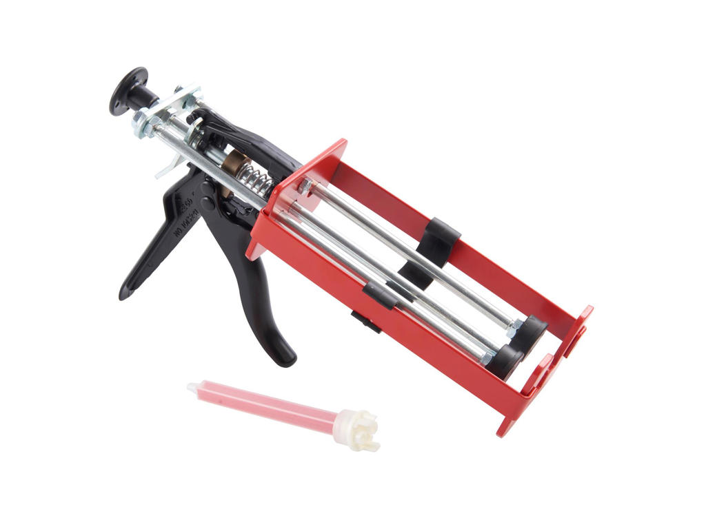 Application gun for hoof glue