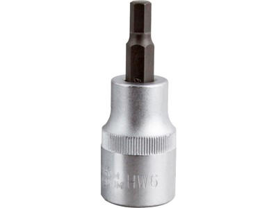 Top 1/2", sekskantet, 6 mm
