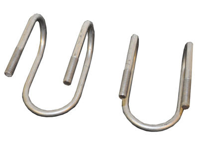 Bøjle t/fastmontering af rør til rodemateriale