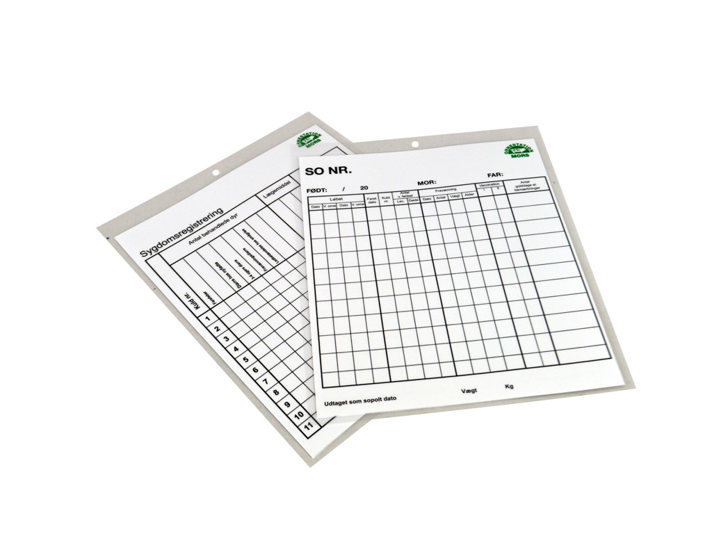 Sotavle a5 lamineret, 25 stk