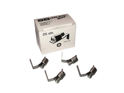 Låse til spændebånd, 25 stk