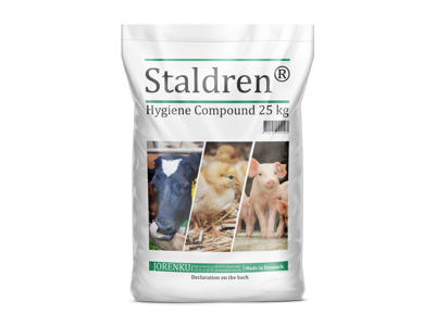 Staldren 25 kilo x 40 sække 