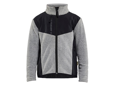 Fleecetrøje til børn, blåkläder