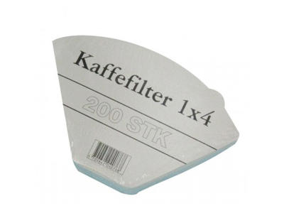 Coffee filters 1x4, 200 pcs