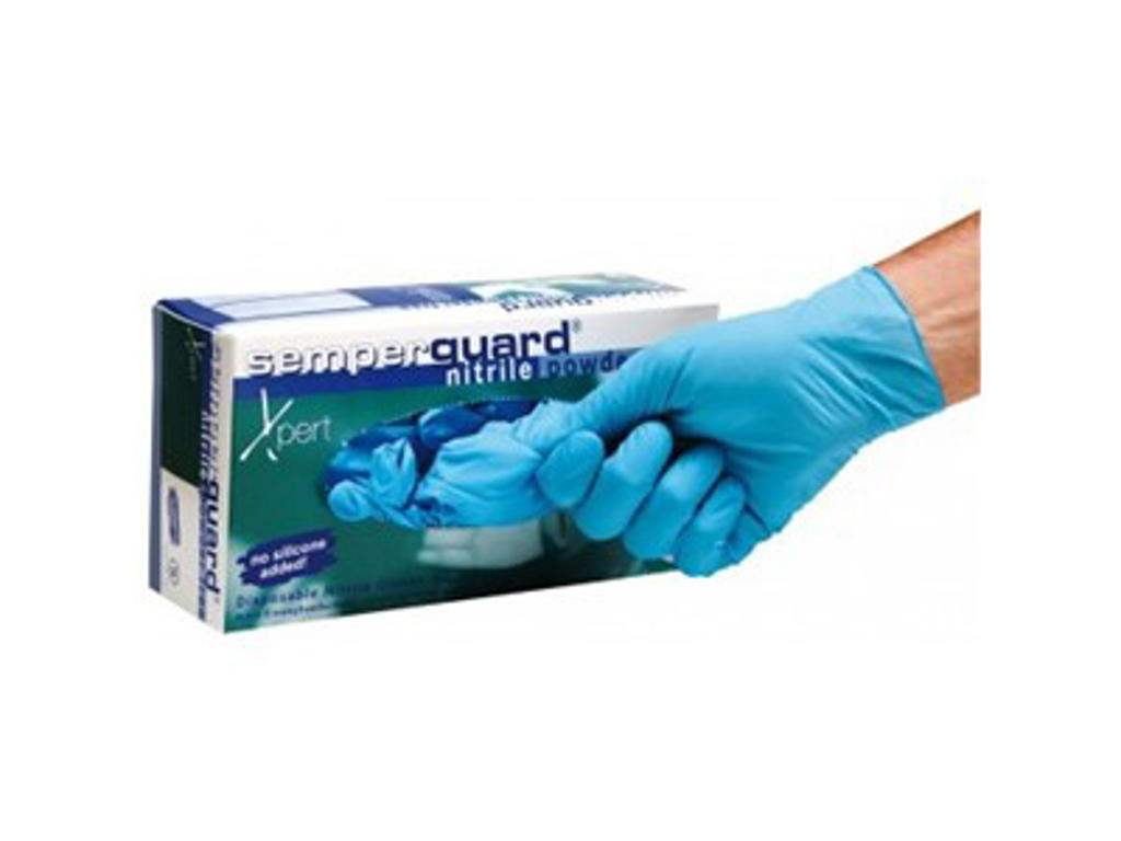 Nitrile handsker 100 stk ekstra kraftig