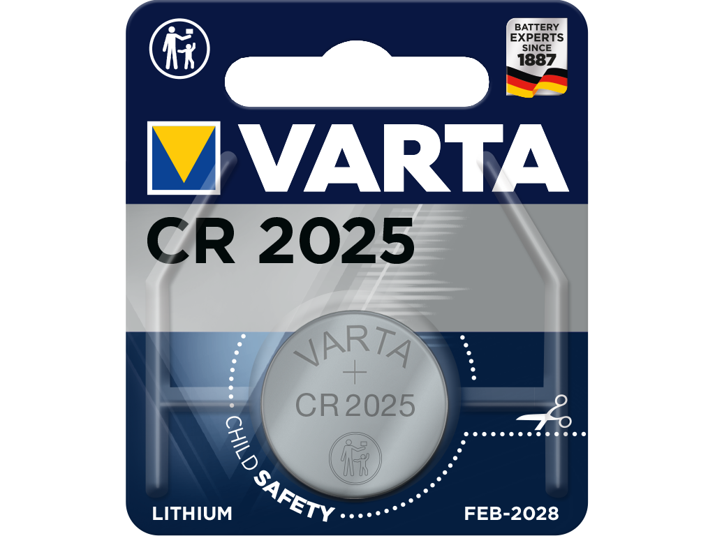 Battery varta high energy cr2025