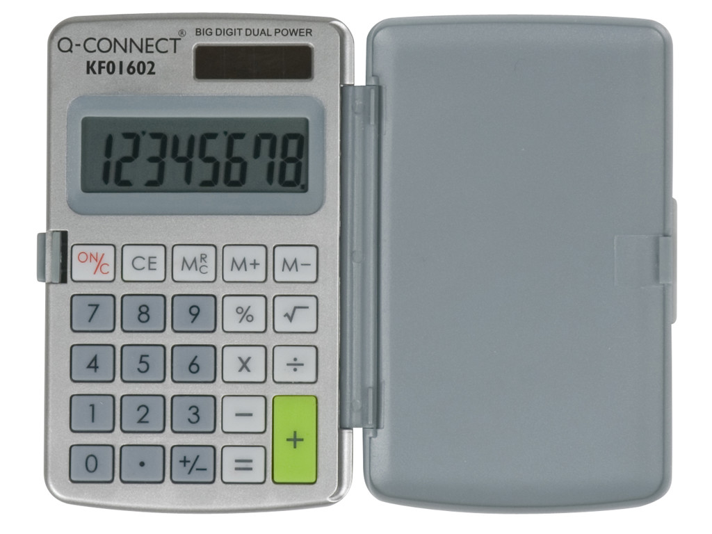 Calculator, small model 10 x 6 cm