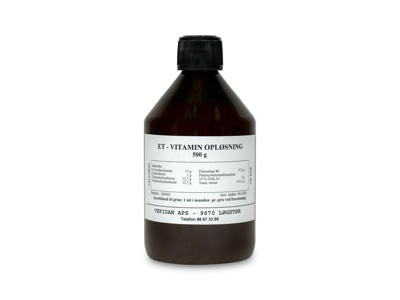 ET-vitamin opløsning 500 ml