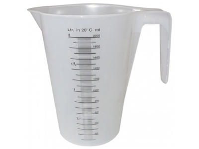 Measuring pot plastic