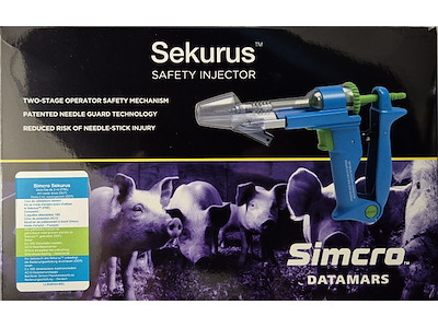 Automatsprøjte 2 ml, simcro sekurus