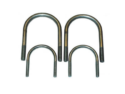 U-bøjle/dragbånd, rustfri, kort