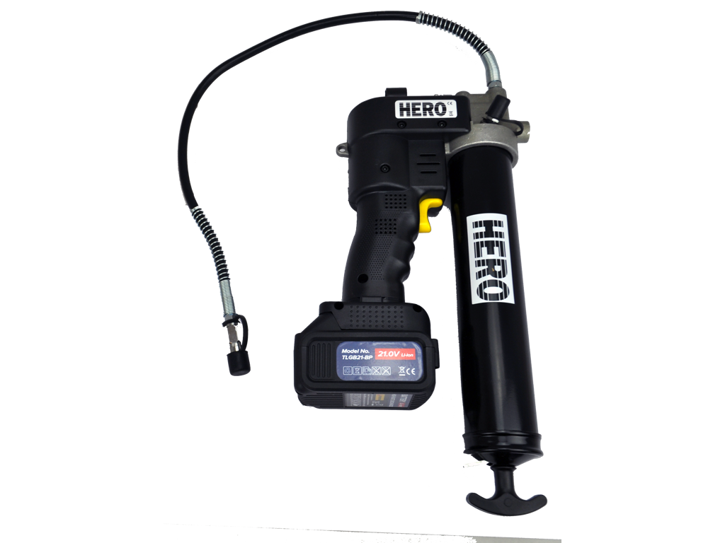 Grease gun Battery, 21V w/2 batteries