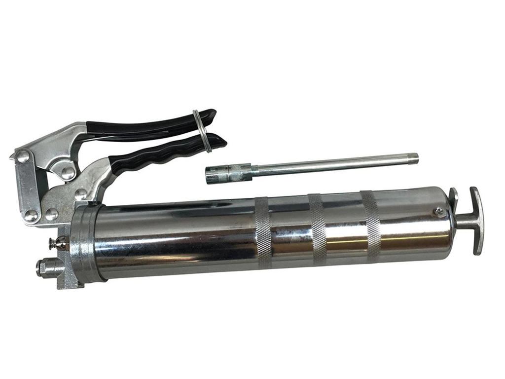 Grease sprayer, one-handed