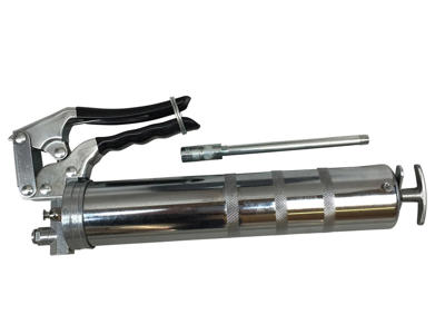Grease sprayer, one-handed