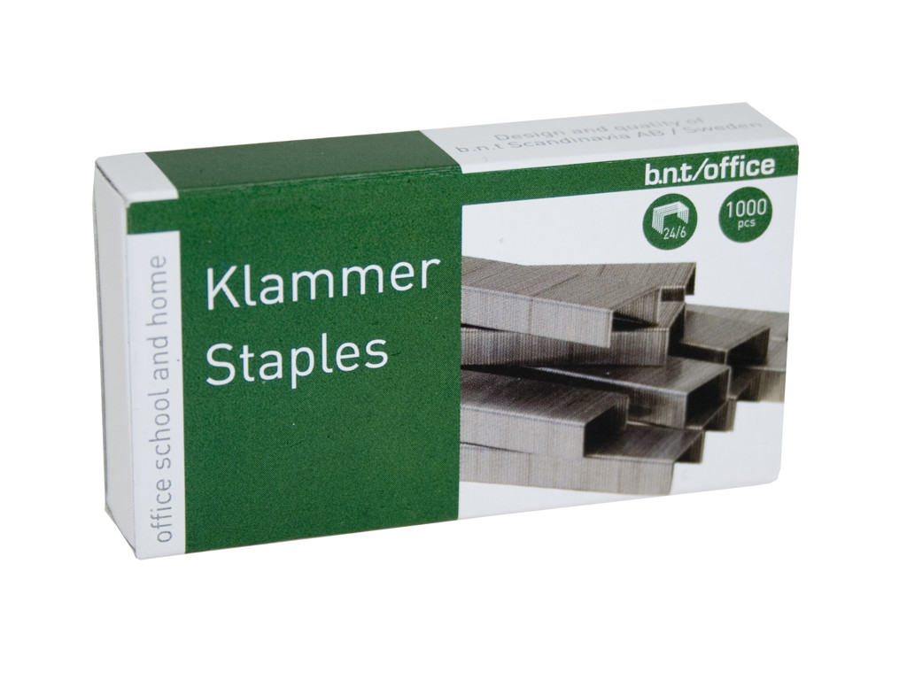 Staple, size. 24/6, 1000 pcs.