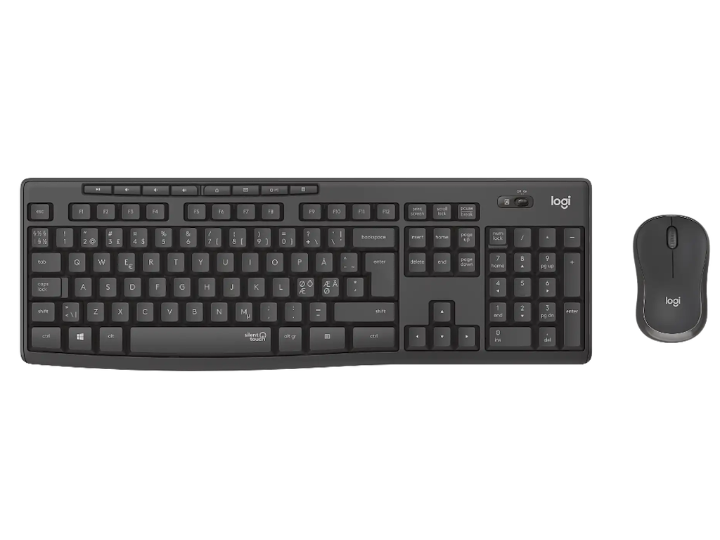 Keyboard + mouse wireless, logitech