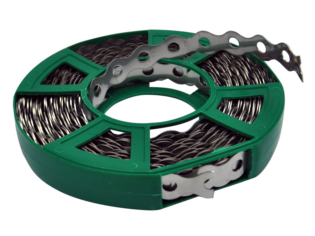 Patentbånd, rustfri, 10 m