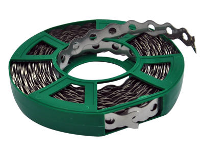 Patentbånd, rustfri, 10 m