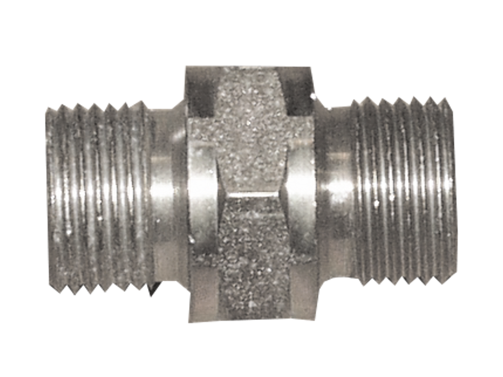 Stainless steel nipple, for high pressure