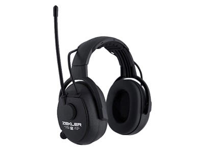 Høreværn med fm radio, zekler