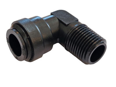 Pe bend 15 x 1/2 ", nipple