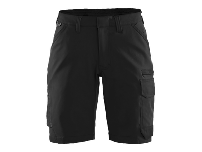 Shorts m/stræk Blåkläder damemodel sort/grå