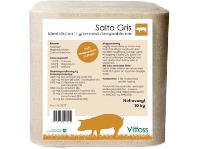 Sliksten, salto gris, 10 kg