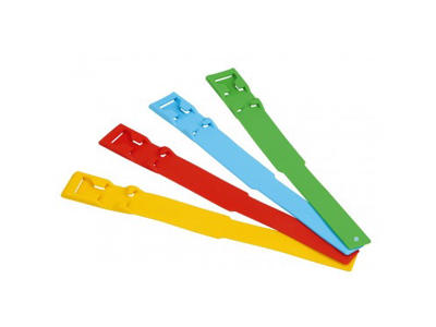 Ankle band plastic, 10 pieces 