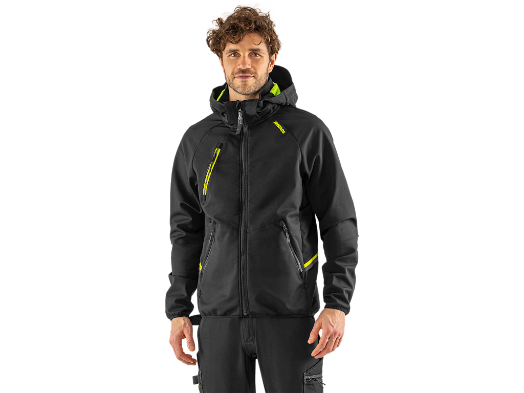 Softshelljakke Kansas sort