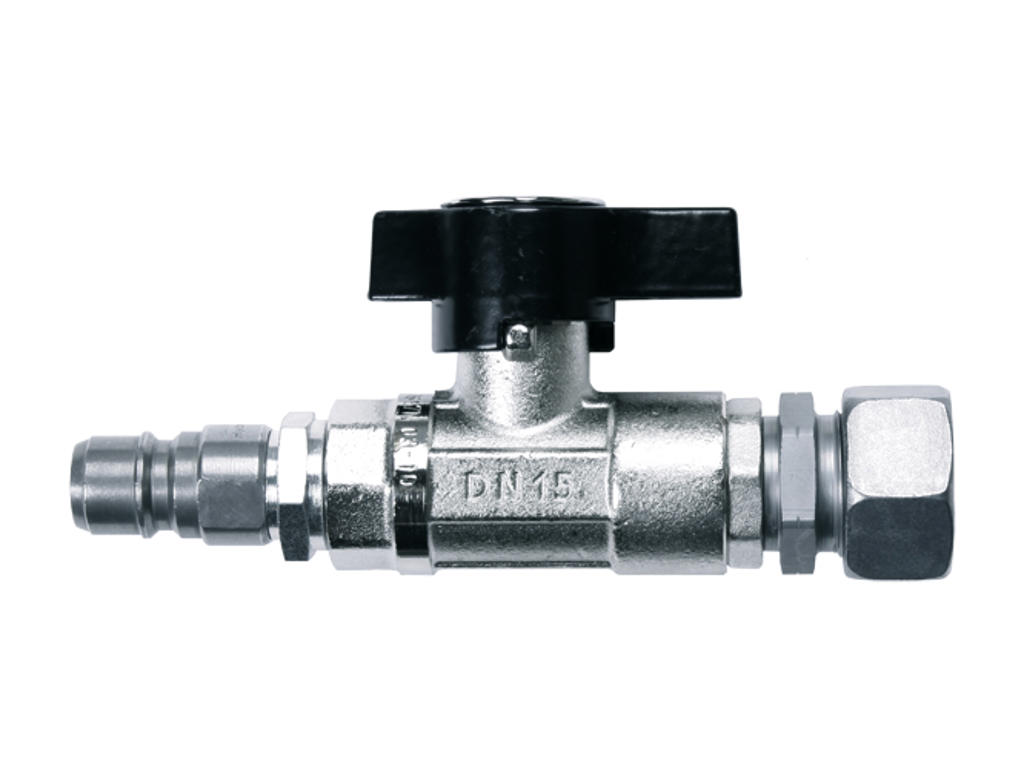 Ball valve high pressure, complete