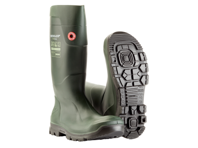 Wellington, without safety, Dunlop, green