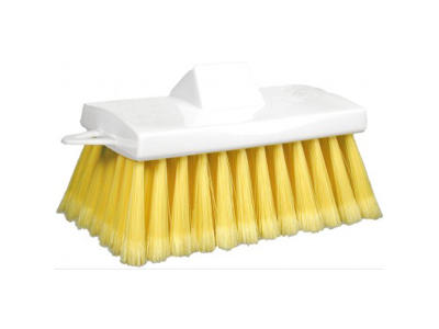 Window brush for water passage