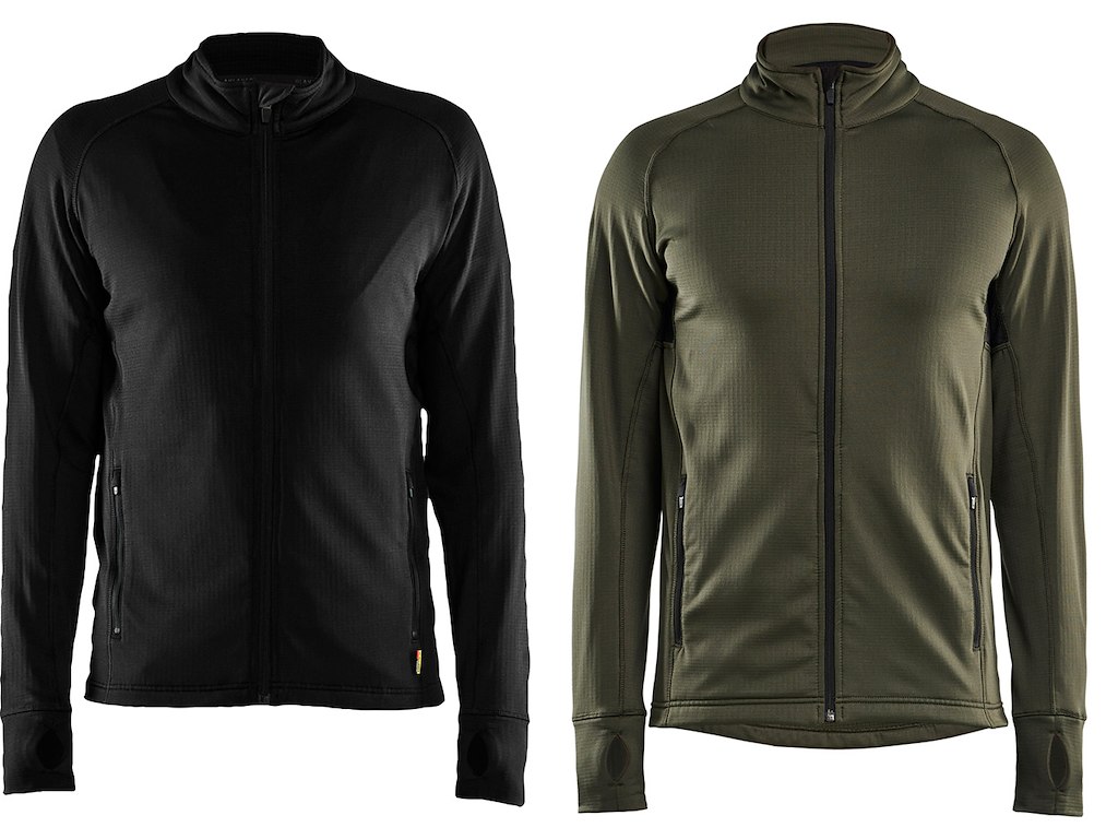 Fleecejakke blåkläder