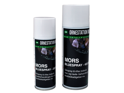 Blue spray