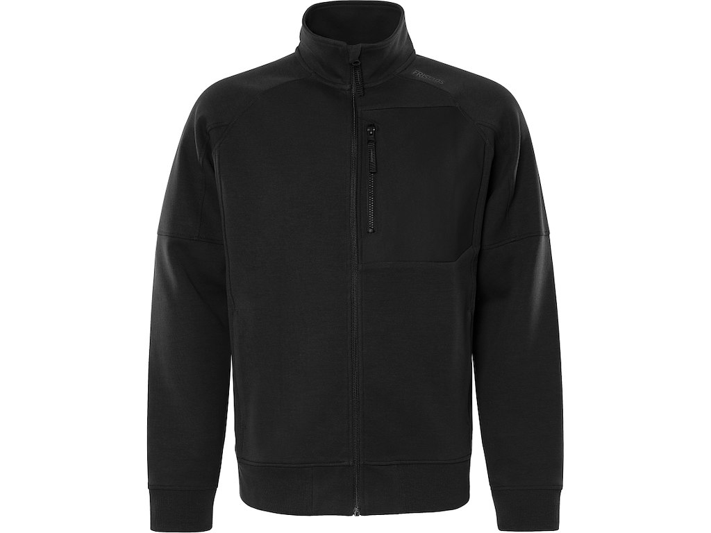Sweatshirtjakke Kansas, sort