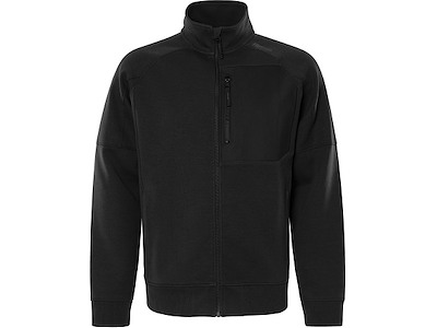 Sweatshirtjakke Kansas, sort