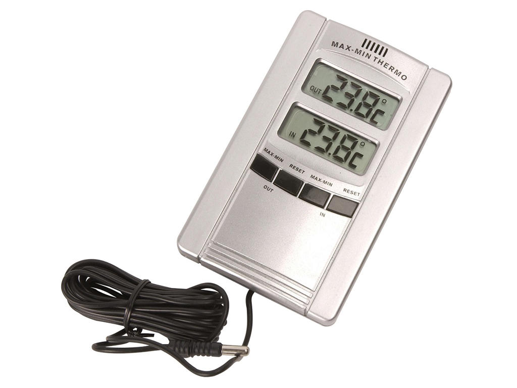 Termometer elektronisk inde/ude